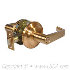 LSDA G2 Privacy Lever 2-3/4" Satin Bronze