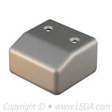 LSDA End Cap f/ PD921 Exit Device Aluminum