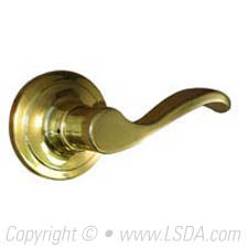 LSDA G3 Privacy Lyon Lever Right Hand Bright Brass