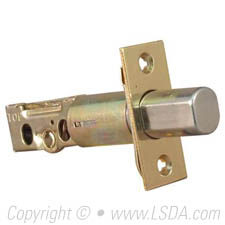 LSDA G3 Deadbolt D600 Adjustable Square Bright Brass