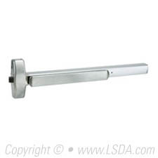 LSDA G1 Rim Exit Device 36" Stainless Steel
