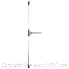 LSDA G1 Surface Vertical Rod Exit Device 36" Stainless Steel