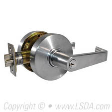 LSDA G1 Entry Lexington Lever Clutch SC4 Satin Chrome