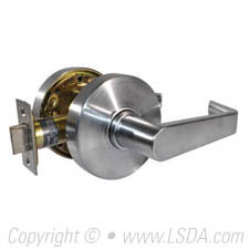 LSDA G1 Passage Lexington Lever Satin Chrome