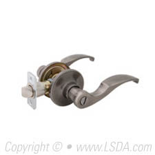 LSDA G3 Privacy LaSalle Lever 4-Way Latch Antique Nickel