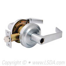 LSDA G2 Exit Vancouver Lever Less Cylinder UL Satin Chrome