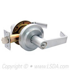 LSDA G2 Institutional Vancouver Lever SC4 UL Satin Chrome