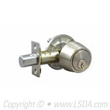 LSDA G3 Single Cylinder Deadbolt SC4 Adjustable Bolt Stainless Steel