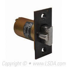 LSDA G1 UL 3-Hour Rated Deadlatch 2-3/4"BS Dark Bronze