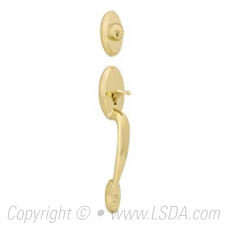 LSDA Entry Handleset KW1 Plantation Millennium Brass