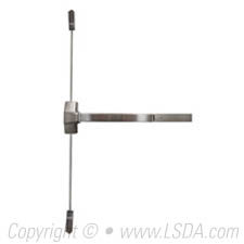 LSDA Exit Device Panic Fire Rated 36" Vertical Rod