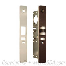 LSDA Deadlatch 31/32" Reversible W/ AL & DU Faceplate