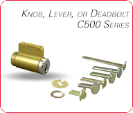 C500 Series, KIK Lock Cylinders