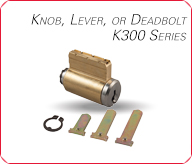 K300 Series, KIK Lock Cylinders