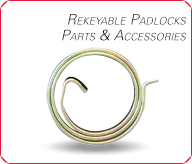 Rekeyable Padlocks Parts & Accessories