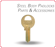 Steel Body Padlocks Parts & Accessories