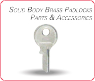 Solid Body Brass Padlocks Parts & Accessories