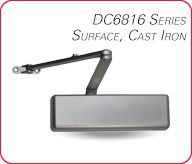 Surface, Cast Iron DC6816 Series