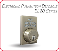 Electronic Pushbutton Deadbolt